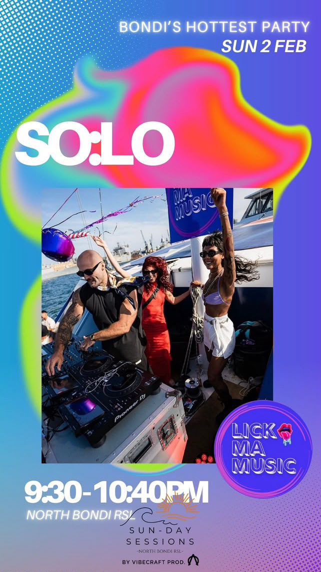 Affiche d’événement SO.LOFR, fête sur un bateau